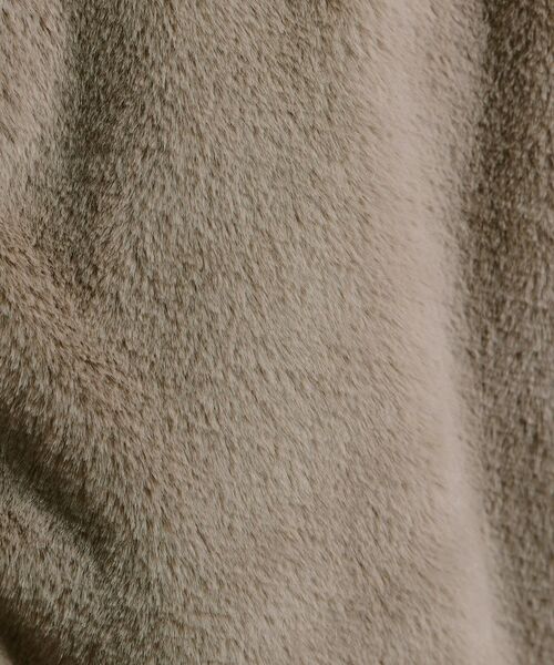 THE SHOP TK / ザ ショップ ティーケー レザーブルゾン・ジャケット | フードフェイクファーブルゾン | 詳細8