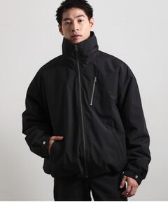 THE SHOP TK / ザ ショップ ティーケー レザーブルゾン・ジャケット | 【洗濯機可】きれいめにもカジュアルにも スタンドネックジップブルゾン