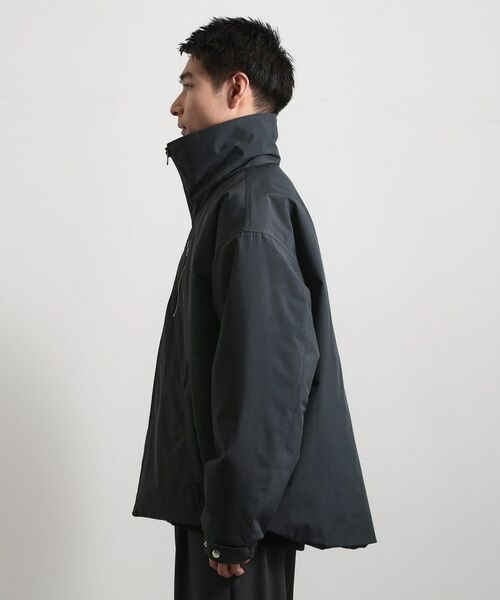 THE SHOP TK / ザ ショップ ティーケー レザーブルゾン・ジャケット | 【洗濯機可】きれいめにもカジュアルにも スタンドネックジップブルゾン | 詳細10