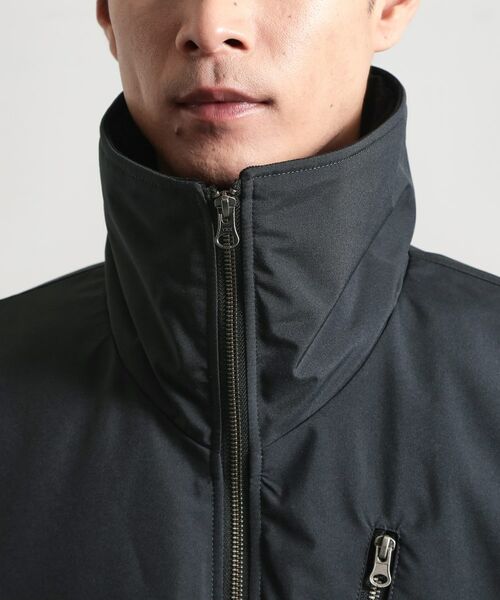 THE SHOP TK / ザ ショップ ティーケー レザーブルゾン・ジャケット | 【洗濯機可】きれいめにもカジュアルにも スタンドネックジップブルゾン | 詳細12