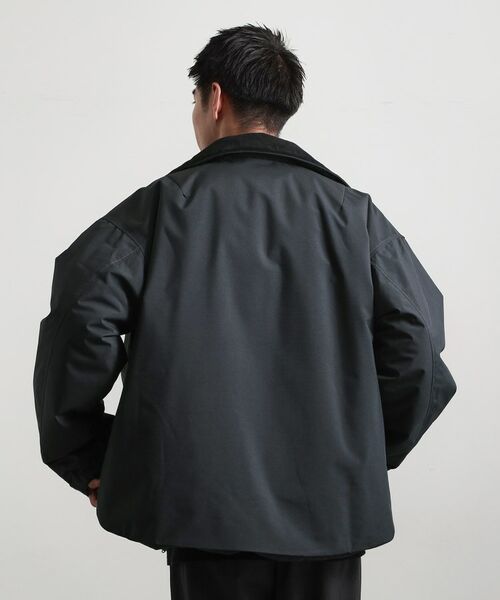 THE SHOP TK / ザ ショップ ティーケー レザーブルゾン・ジャケット | 【洗濯機可】きれいめにもカジュアルにも スタンドネックジップブルゾン | 詳細2