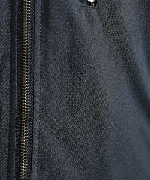 THE SHOP TK / ザ ショップ ティーケー レザーブルゾン・ジャケット | 【洗濯機可】きれいめにもカジュアルにも スタンドネックジップブルゾン | 詳細4