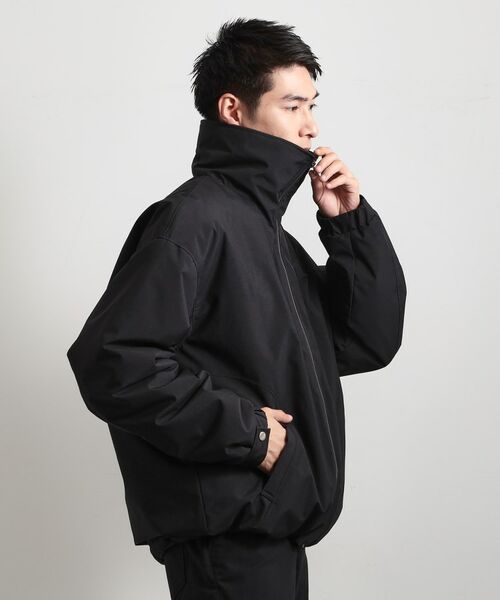 THE SHOP TK / ザ ショップ ティーケー レザーブルゾン・ジャケット | 【洗濯機可】きれいめにもカジュアルにも スタンドネックジップブルゾン | 詳細5