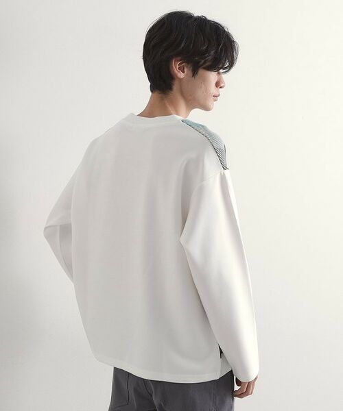 THE SHOP TK / ザ ショップ ティーケー カットソー | ニットダンボールプルオーバー | 詳細2