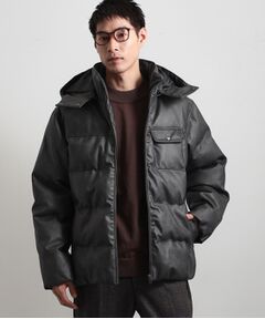 THE SHOP TK / ザ ショップ ティーケー レザーブルゾン・ジャケット | コーディング中綿ブルゾン