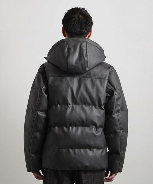 THE SHOP TK / ザ ショップ ティーケー レザーブルゾン・ジャケット | コーディング中綿ブルゾン | 詳細15