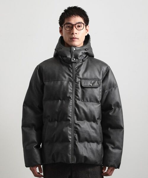 THE SHOP TK / ザ ショップ ティーケー レザーブルゾン・ジャケット | コーディング中綿ブルゾン | 詳細16