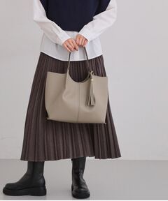 THE SHOP TK / ザ ショップ ティーケー トートバッグ | タッセル付きトートバッグ