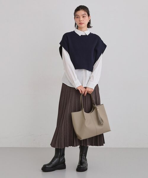 THE SHOP TK / ザ ショップ ティーケー トートバッグ | タッセル付きトートバッグ | 詳細4