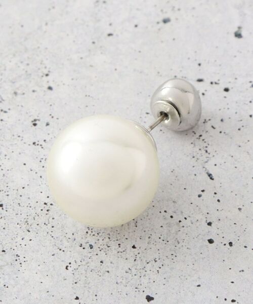 THE SHOP TK / ザ ショップ ティーケー ピアス・イヤリング | パール調キャッチ2WAYピアス | 詳細3