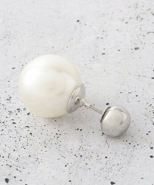 THE SHOP TK / ザ ショップ ティーケー ピアス・イヤリング | パール調キャッチ2WAYピアス | 詳細4