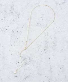 THE SHOP TK / ザ ショップ ティーケー ネックレス・ペンダント・チョーカー | 華奢パール調Y字ネックレス