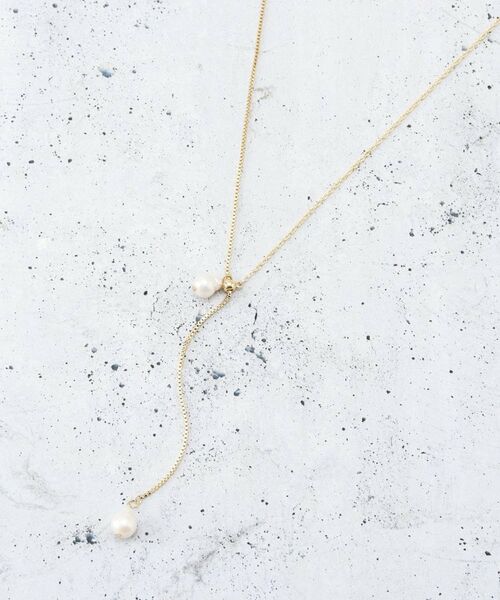 THE SHOP TK / ザ ショップ ティーケー ネックレス・ペンダント・チョーカー | 淡水パールラリエット | 詳細1