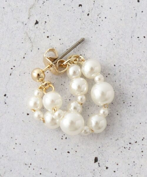 THE SHOP TK / ザ ショップ ティーケー ピアス・イヤリング | つぶつぶパール調ピアス | 詳細2