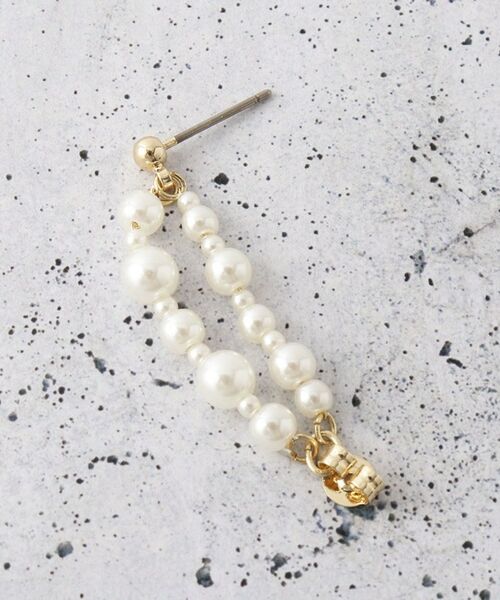 THE SHOP TK / ザ ショップ ティーケー ピアス・イヤリング | つぶつぶパール調ピアス | 詳細5