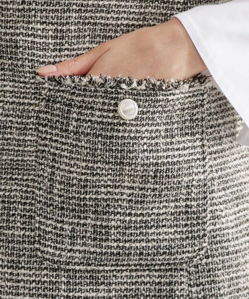 THE SHOP TK / ザ ショップ ティーケー ベスト | 【フォーマルにもカジュアルにも】ツイードジレ | 詳細18