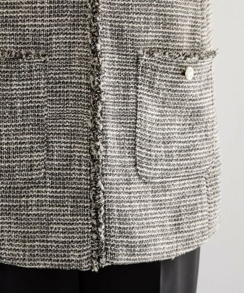 THE SHOP TK / ザ ショップ ティーケー ベスト | 【フォーマルにもカジュアルにも】ツイードジレ | 詳細19