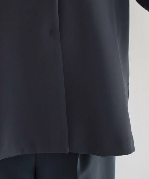 THE SHOP TK / ザ ショップ ティーケー ノーカラージャケット | ノーカラーダンボールジャケット | 詳細15