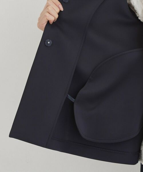 THE SHOP TK / ザ ショップ ティーケー ノーカラージャケット | ノーカラーダンボールジャケット | 詳細16