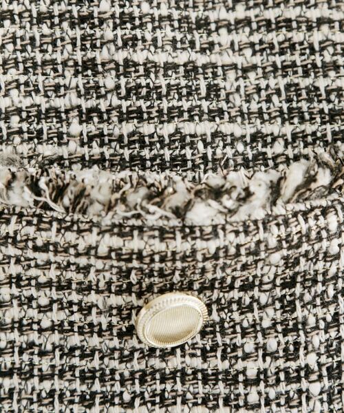 THE SHOP TK / ザ ショップ ティーケー ノーカラージャケット | ツイードノーカラージャケット | 詳細12