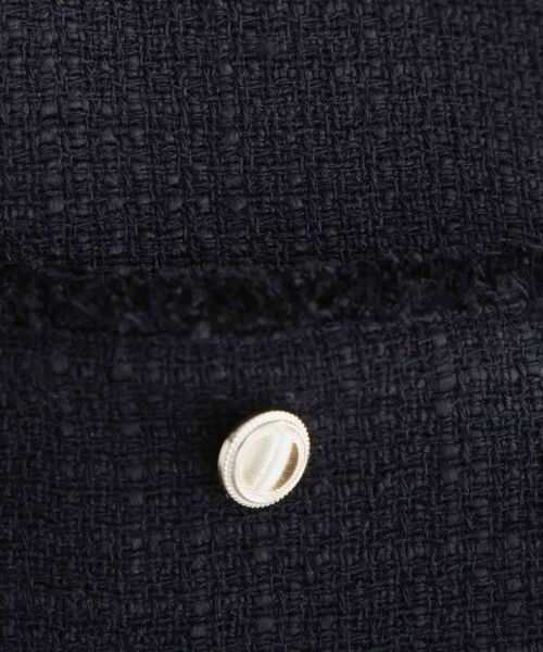 THE SHOP TK / ザ ショップ ティーケー ノーカラージャケット | ツイードノーカラージャケット | 詳細8