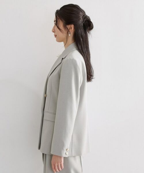 THE SHOP TK / ザ ショップ ティーケー テーラードジャケット | CAVIAN 金釦Wブレストジャケット | 詳細10