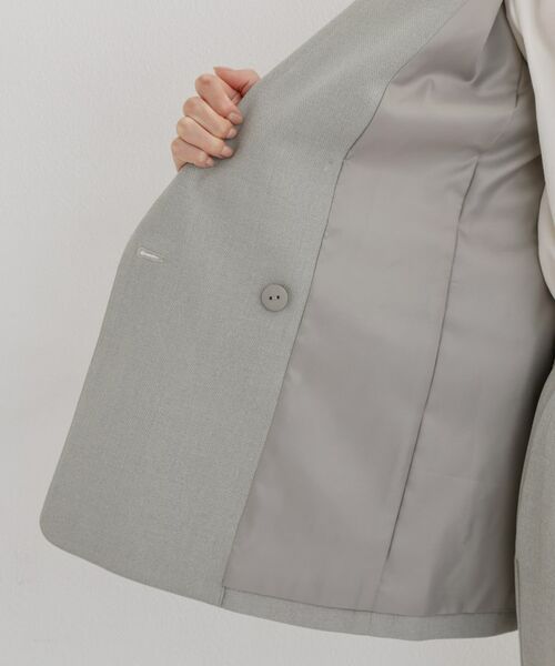 THE SHOP TK / ザ ショップ ティーケー テーラードジャケット | 【通勤・セレモニー】CAVIAN 金ボタンダブルブレストジャケット | 詳細26