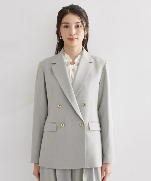 THE SHOP TK / ザ ショップ ティーケー テーラードジャケット | CAVIAN 金釦Wブレストジャケット | 詳細9