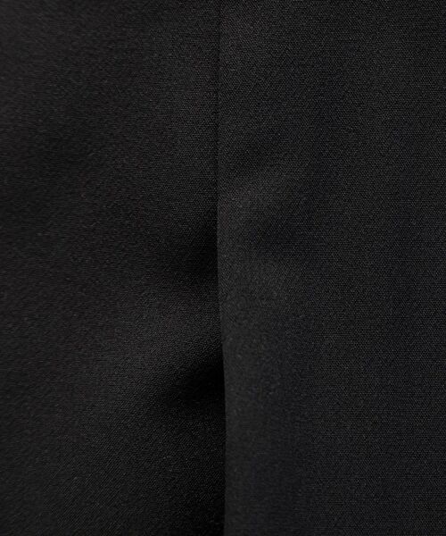 THE SHOP TK / ザ ショップ ティーケー パンツ | 【通勤・セレモニー】ダブルクロスワイドパンツ/セットアップ可 | 詳細4