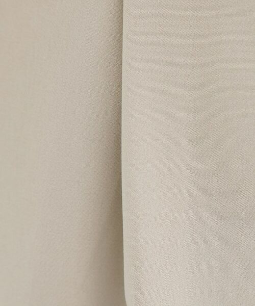 THE SHOP TK / ザ ショップ ティーケー パンツ | 【通勤・セレモニー】ダブルクロスワイドパンツ/セットアップ可 | 詳細8