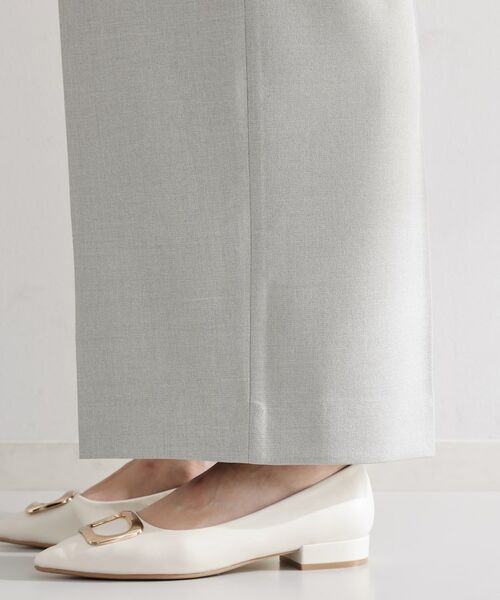 THE SHOP TK / ザ ショップ ティーケー パンツ | 【通勤・セレモニー】CAVIAN 2タックワイドパンツ/セットアップ可 | 詳細19