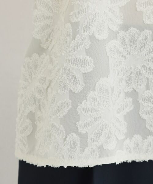 THE SHOP TK / ザ ショップ ティーケー シャツ・ブラウス | 【フォーマルにもカジュアルにも】花柄ジャカードブラウス | 詳細11