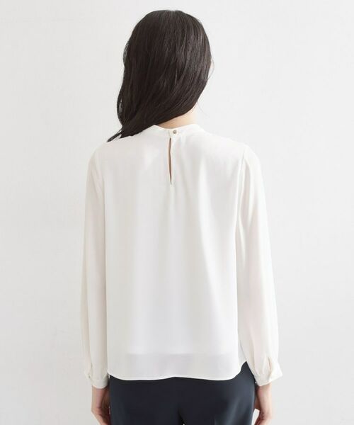 THE SHOP TK / ザ ショップ ティーケー シャツ・ブラウス | バー付きラッフルタイブラウス | 詳細15