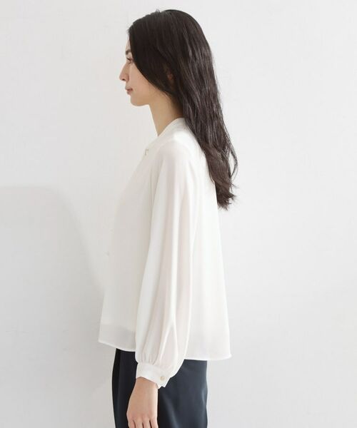 THE SHOP TK / ザ ショップ ティーケー シャツ・ブラウス | バー付きラッフルタイブラウス | 詳細6