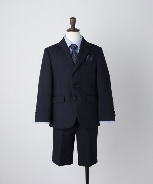THE SHOP TK / ザ ショップ ティーケー セットアップ | 【110-130/4点セット】ネイビーセットアップ/入園・卒園・入学 | 詳細8