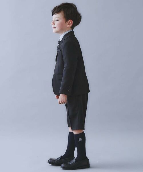 THE SHOP TK / ザ ショップ ティーケー セットアップ | 【110-130/4点セット】ブラックセットアップ/入園・卒園・入学 | 詳細3