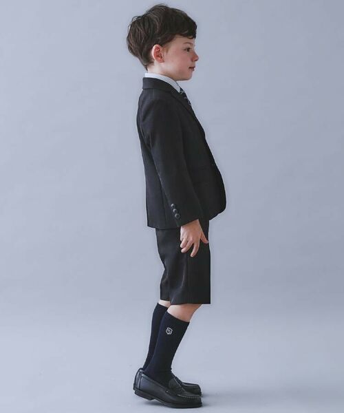 THE SHOP TK / ザ ショップ ティーケー セットアップ | 【110-130/4点セット】ブラックセットアップ/入園・卒園・入学 | 詳細5
