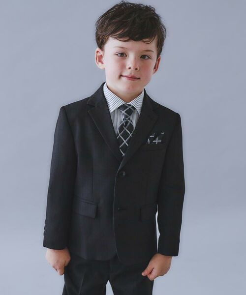 THE SHOP TK / ザ ショップ ティーケー セットアップ | 【110-130/4点セット】ブラックセットアップ/入園・卒園・入学 | 詳細7