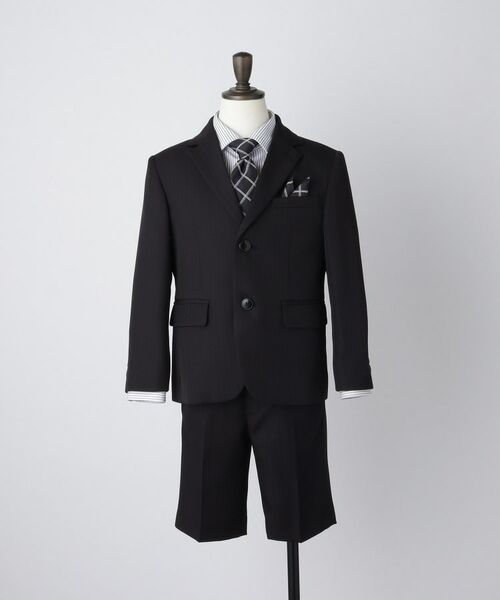 THE SHOP TK / ザ ショップ ティーケー セットアップ | 【110-130/4点セット】ブラックセットアップ/入園・卒園・入学 | 詳細9
