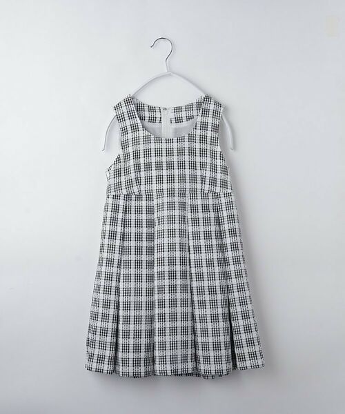 THE SHOP TK / ザ ショップ ティーケー ミニ丈・ひざ丈ワンピース | 【120-130/3点セット】ジャケット＆チェックワンピース/入園・卒園・入学 | 詳細22