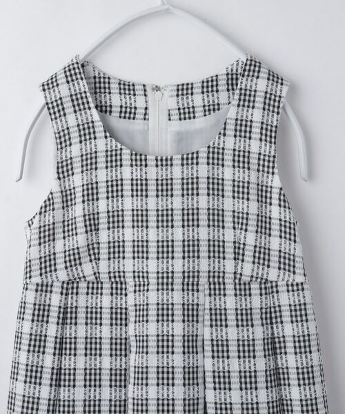 THE SHOP TK / ザ ショップ ティーケー ミニ丈・ひざ丈ワンピース | 【120-130/3点セット】ジャケット＆チェックワンピース/入園・卒園・入学 | 詳細24