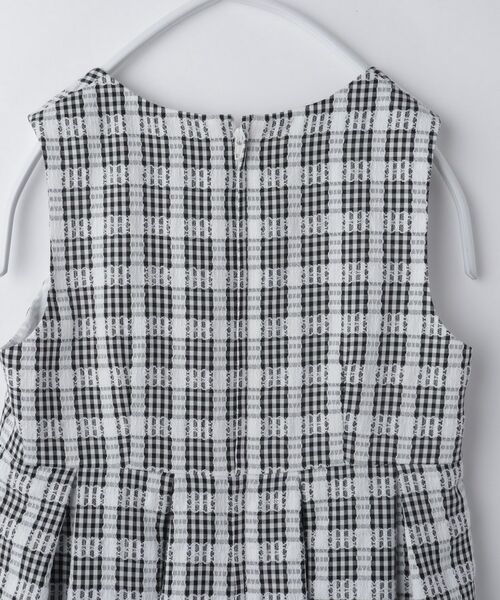 THE SHOP TK / ザ ショップ ティーケー ミニ丈・ひざ丈ワンピース | 【120-130/3点セット】ジャケット＆チェックワンピース/入園・卒園・入学 | 詳細25