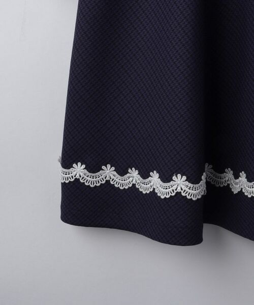 THE SHOP TK / ザ ショップ ティーケー ミニ丈・ひざ丈ワンピース | 【120-130】ネイビーフォーマルワンピース/入園・卒園・入学 | 詳細16