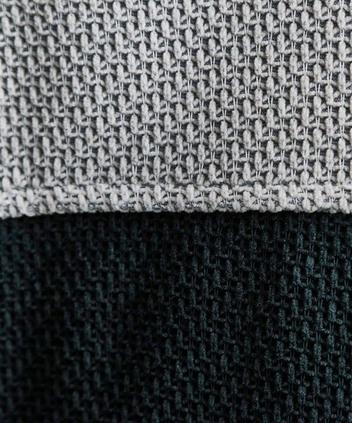 THE SHOP TK / ザ ショップ ティーケー カットソー | バイカラー モール風長袖Tシャツ | 詳細4