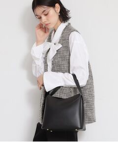 THE SHOP TK / ザ ショップ ティーケー ハンドバッグ | ロゴベルトレザー調ミドルバッグ