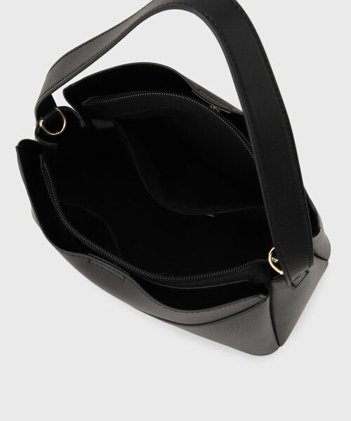 THE SHOP TK / ザ ショップ ティーケー ハンドバッグ | ロゴベルトレザー調ミドルバッグ | 詳細15