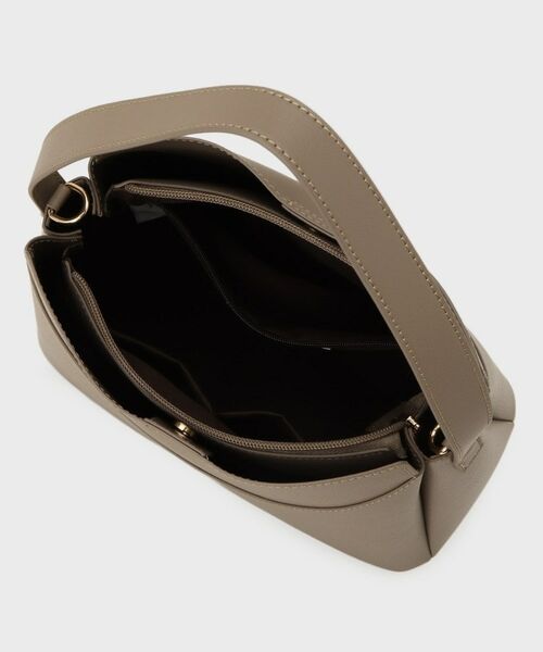 THE SHOP TK / ザ ショップ ティーケー ハンドバッグ | ロゴベルトレザー調ミドルバッグ | 詳細16