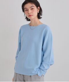 THE SHOP TK / ザ ショップ ティーケー ニット・セーター | 【S-XLサイズ/選べる6色】どこから見ても美しい ガーターニット/蓄熱/洗濯機OK