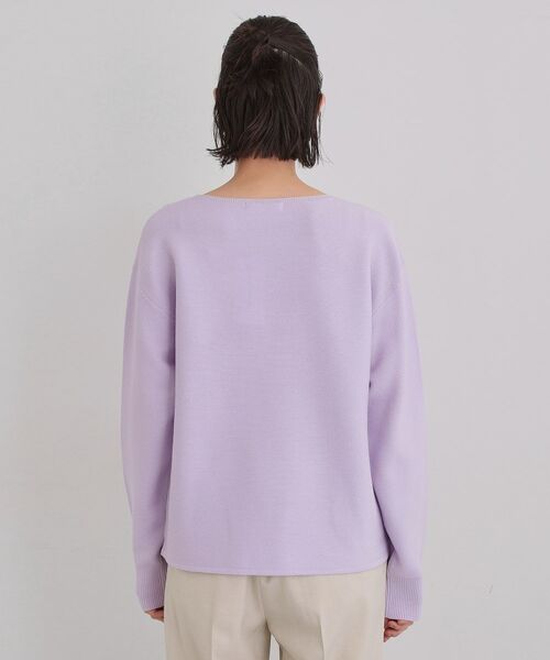 THE SHOP TK / ザ ショップ ティーケー ニット・セーター | 【S-XLサイズ/選べる6色】どこから見ても美しい ガーターニット/蓄熱/洗濯機OK | 詳細27