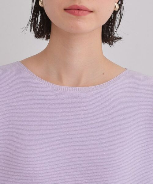 THE SHOP TK / ザ ショップ ティーケー ニット・セーター | 【S-XLサイズ/選べる6色】どこから見ても美しい ガーターニット/蓄熱/洗濯機OK | 詳細28